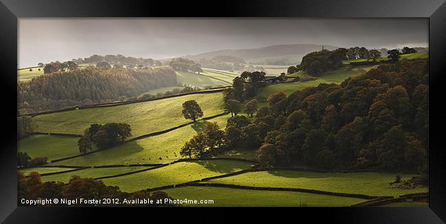 Autumn light Framed Print by Creative Photography Wales