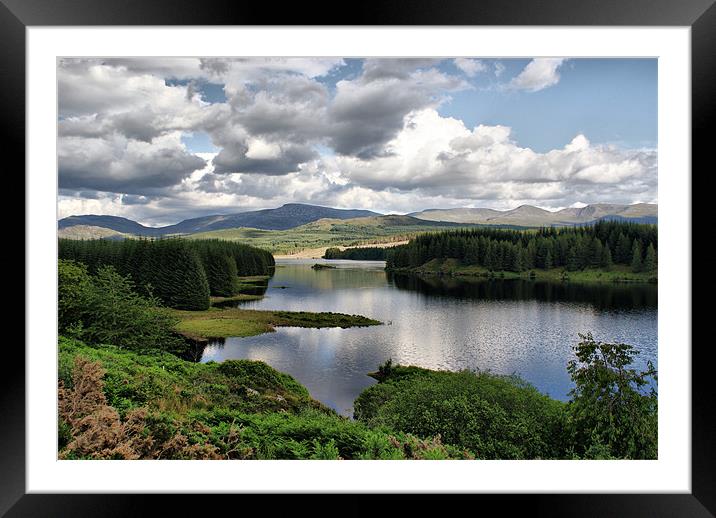 Loch Laggan, Scotland Framed Mounted Print by Sandi-Cockayne ADPS