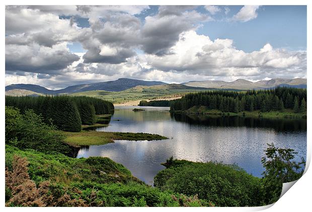 Loch Laggan, Scotland Print by Sandi-Cockayne ADPS