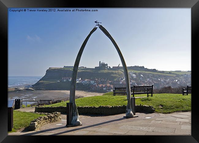 Whitby North Yorkshire Framed Print by Trevor Kersley RIP