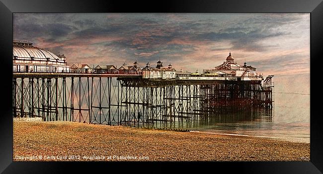 Eastbourne Pier Framed Print by Chris Lord