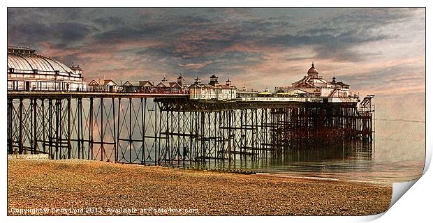 Eastbourne Pier Print by Chris Lord