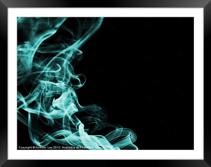 Smoking!!! Framed Mounted Print by Andrew Ley
