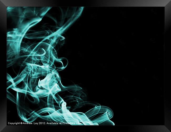 Smoking!!! Framed Print by Andrew Ley