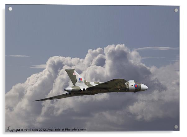 Avro Vulcan Acrylic by Pat Speirs