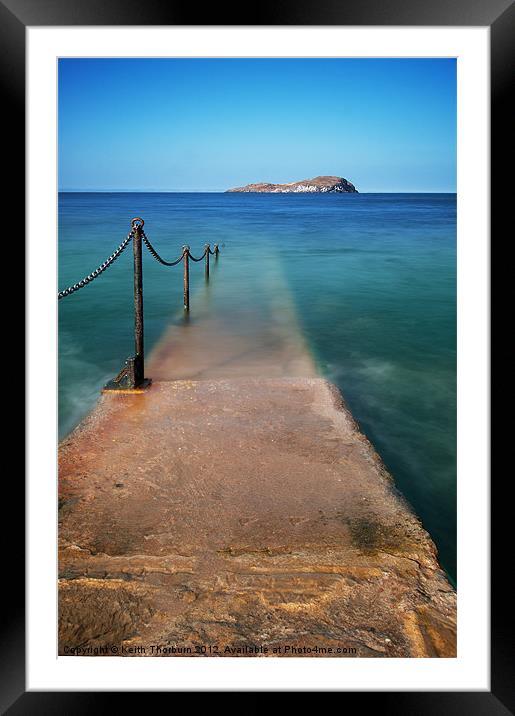 The Sea Walk Framed Mounted Print by Keith Thorburn EFIAP/b