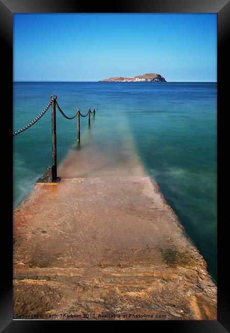 The Sea Walk Framed Print by Keith Thorburn EFIAP/b