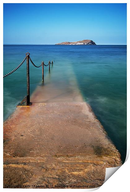 The Sea Walk Print by Keith Thorburn EFIAP/b