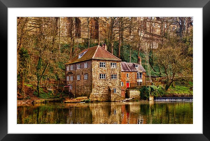 The Old Mill Framed Mounted Print by John Ellis