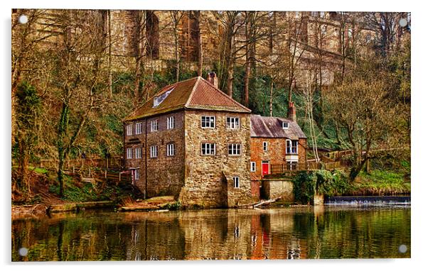 The Old Mill Acrylic by John Ellis