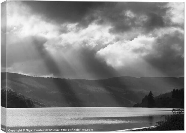 Brief Sunlight Canvas Print by Creative Photography Wales