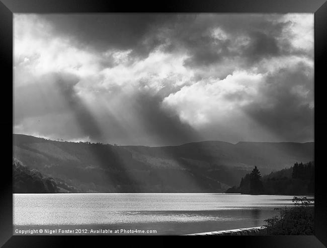 Brief Sunlight Framed Print by Creative Photography Wales