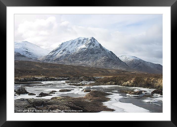 Sron-na-Creise - Argyll Framed Mounted Print by Pat Speirs