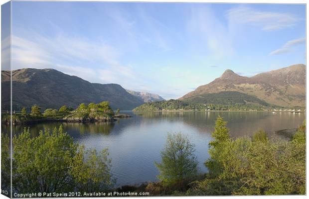 Pap of Glencoe Canvas Print by Pat Speirs