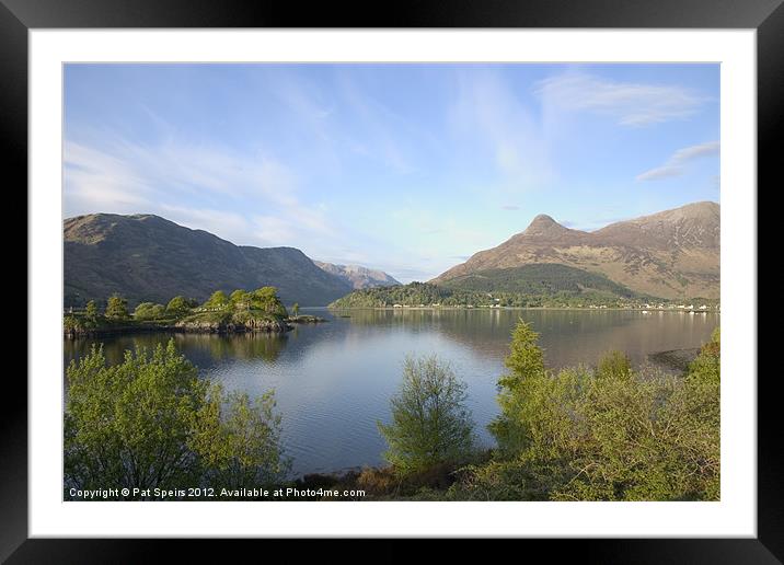 Pap of Glencoe Framed Mounted Print by Pat Speirs