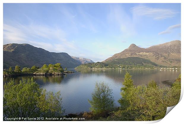 Pap of Glencoe Print by Pat Speirs