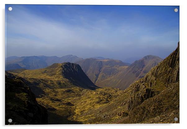 Scafell Pike Acrylic by Northeast Images