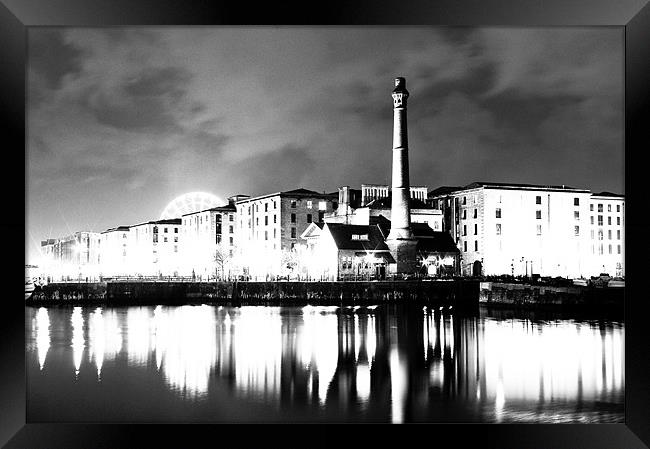 Liverpool Pumphouse Framed Print by john walker