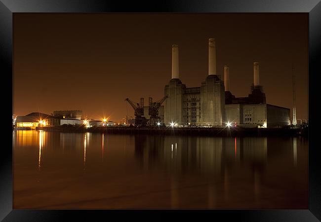 Battersea Power Station Framed Print by Dean Messenger