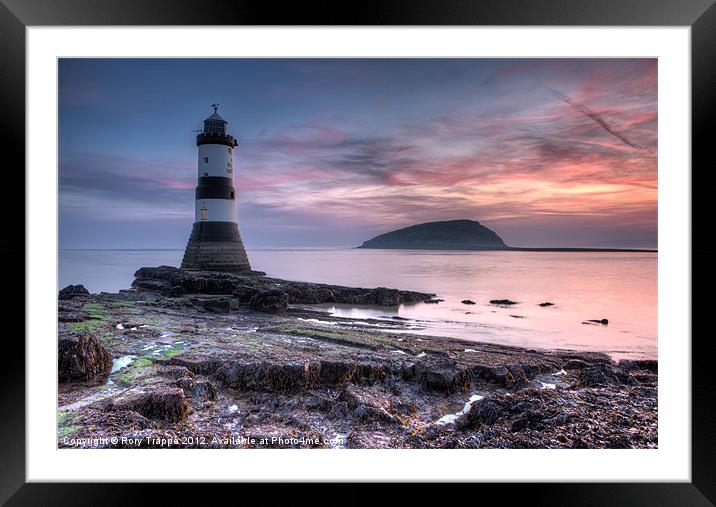 Penmon point Framed Mounted Print by Rory Trappe