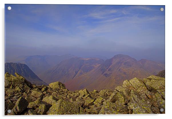 Scafell Pike Acrylic by Northeast Images