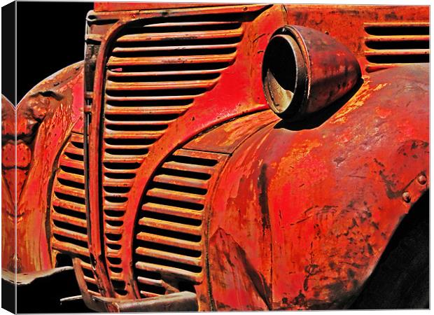 Truck Front Canvas Print by Mary Lane