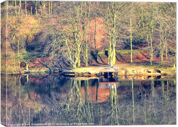 Valehouse Reflections Canvas Print by Neil Ravenscroft