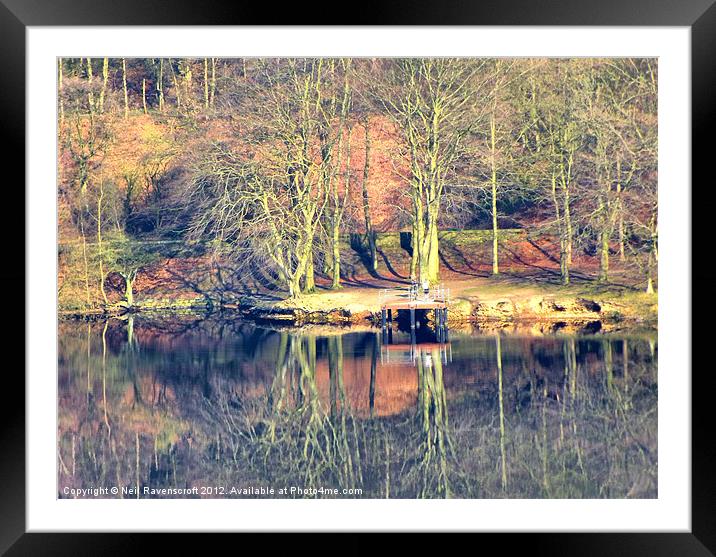 Valehouse Reflections Framed Mounted Print by Neil Ravenscroft