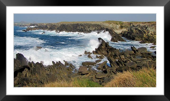 Clogher Framed Mounted Print by barbara walsh