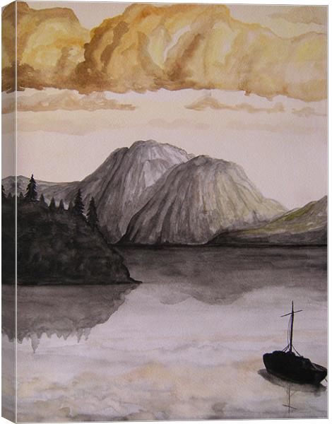 'Galilee Dream' Canvas Print by Phiip Nolan