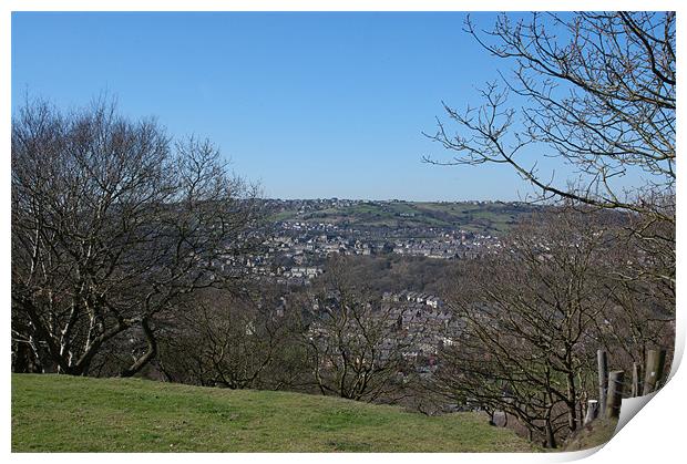 Colne Valley View Print by Paul Oakes