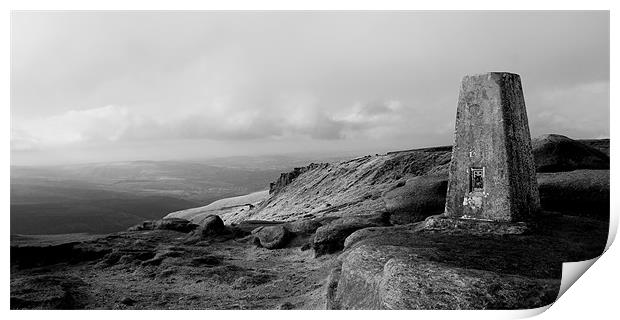 Trig Point Print by james green