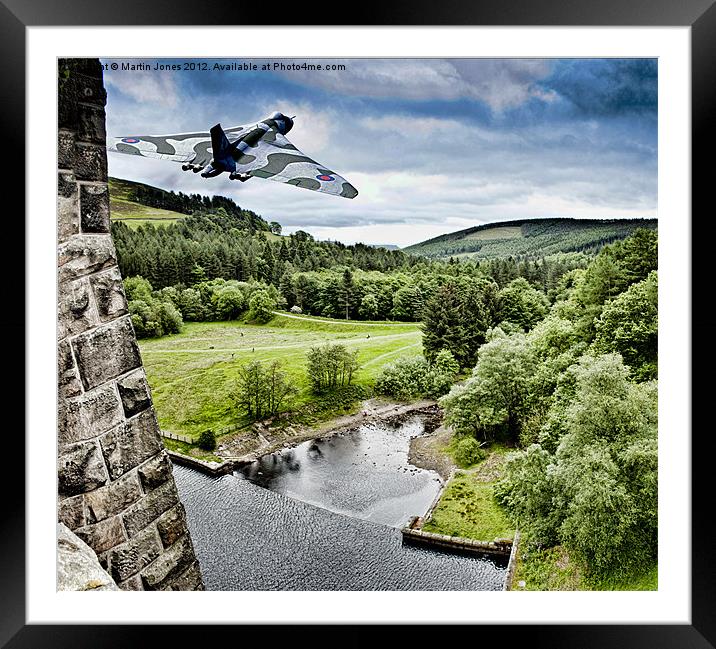 Over the Dam Framed Mounted Print by K7 Photography