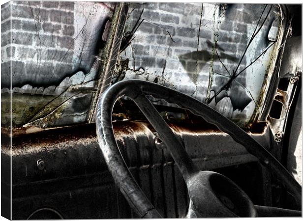 Urban Decay Canvas Print by Mary Lane