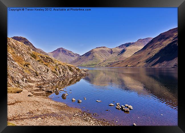 Wastwater ~ Lake District Framed Print by Trevor Kersley RIP