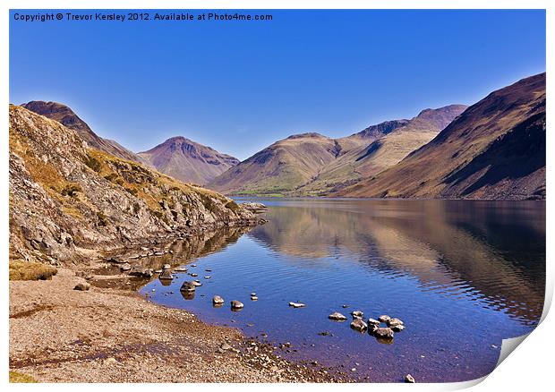 Wastwater ~ Lake District Print by Trevor Kersley RIP