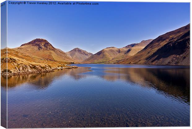 Wastwater ~ Lake District Canvas Print by Trevor Kersley RIP