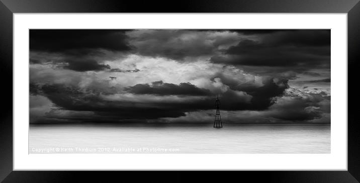 Portobello Storm Framed Mounted Print by Keith Thorburn EFIAP/b