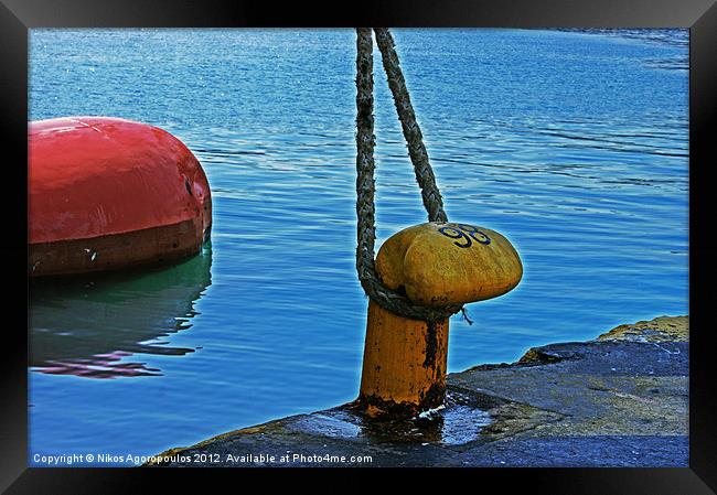 Sea rust Framed Print by Alfani Photography