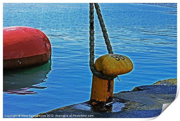 Sea rust Print by Alfani Photography