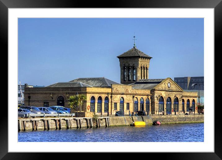 Prince of Wales Pumping Station Framed Mounted Print by Tom Gomez