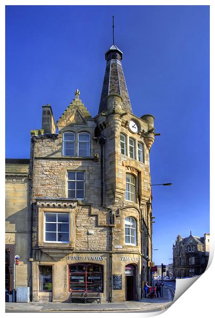 Leith Clock Building Print by Tom Gomez
