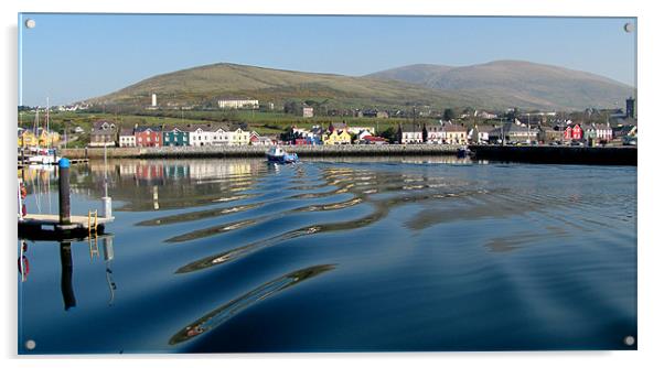 Dingle Harbour Acrylic by barbara walsh