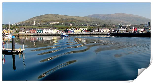 Dingle Harbour Print by barbara walsh