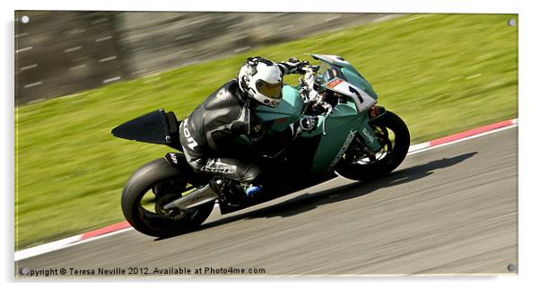 KTM RC8 Racing Acrylic by Teresa Neville