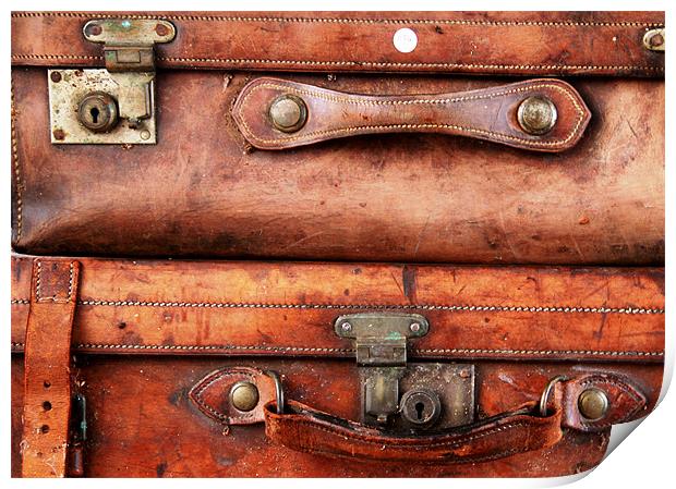 luggage Print by Will Black