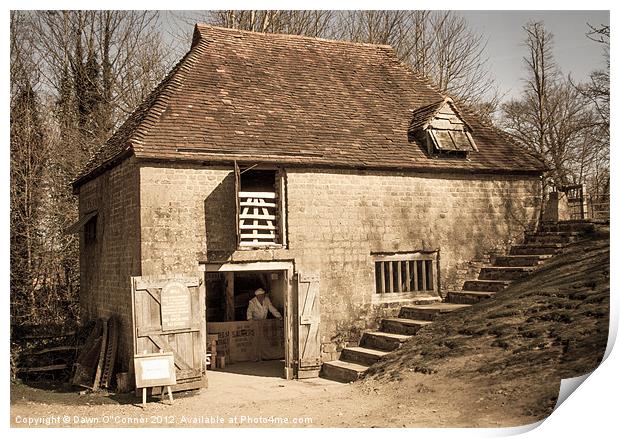 Lurgashall Mill Print by Dawn O'Connor