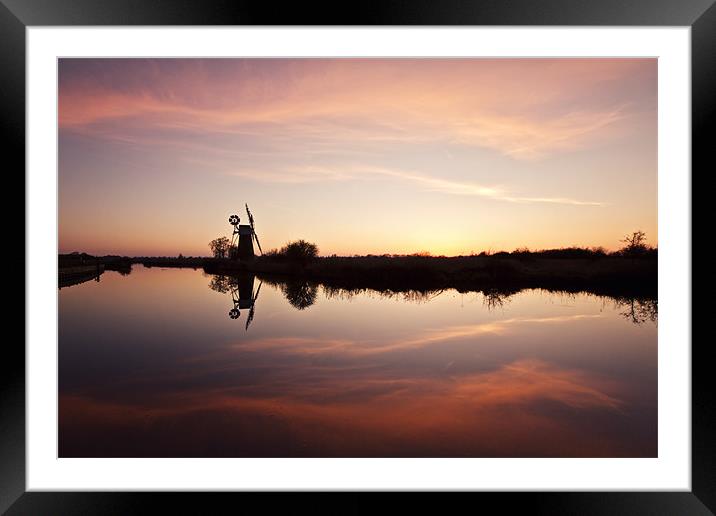 The Beauty of Norfolk Framed Mounted Print by Paul Macro