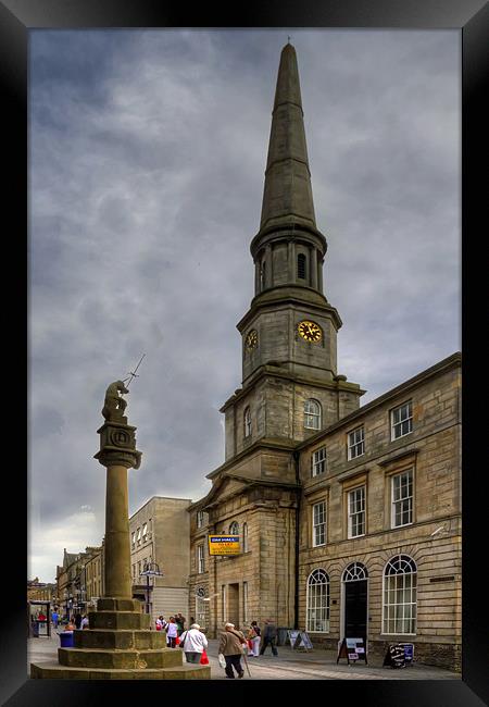Mercat Cross and Guildhall Framed Print by Tom Gomez