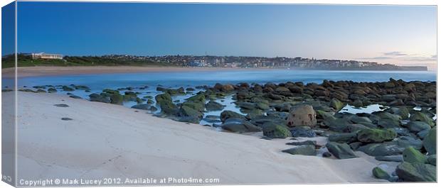 A Morning at Maroubra Canvas Print by Mark Lucey